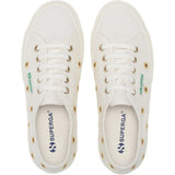 Superga Embroidery Linen Sunflower Trainer