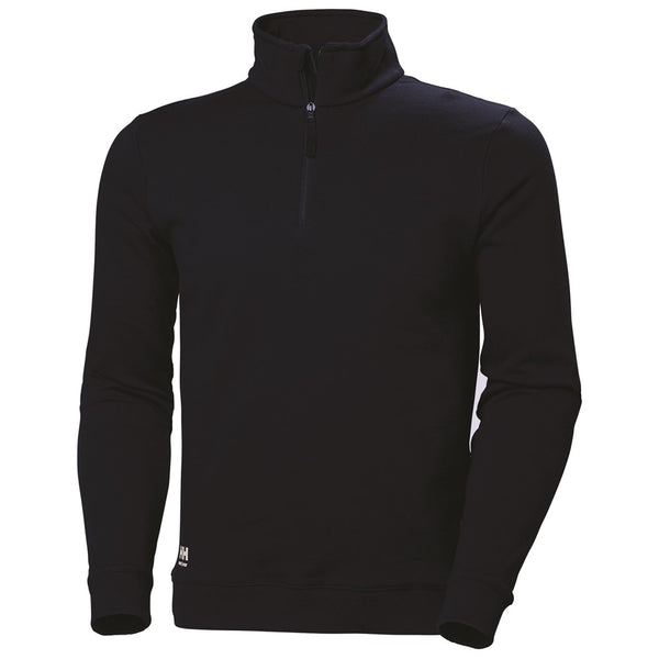 Mens Helly Hansen Workwear Classic Half Zip Sweatshirt Navy – Brantano