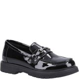 Hush Puppies Lydia Patent Senior School Shoes Size 7