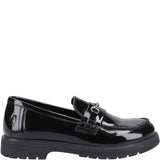 Hush Puppies Lydia Patent Senior School Shoes Size 7