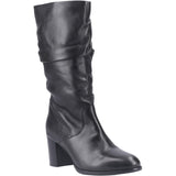 Hush Puppies Cosima Leather Ruched Boot