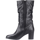 Hush Puppies Cosima Leather Ruched Boot