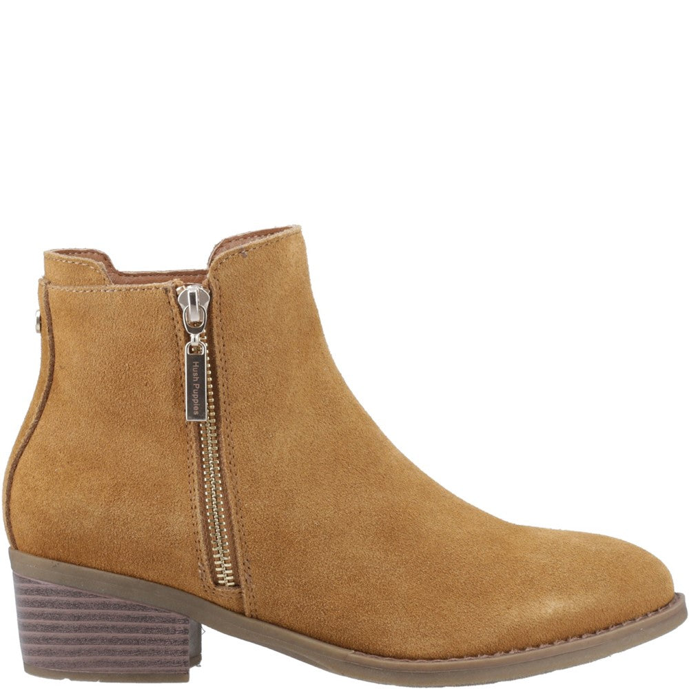 Hush Puppies Ingrid Zip Boot