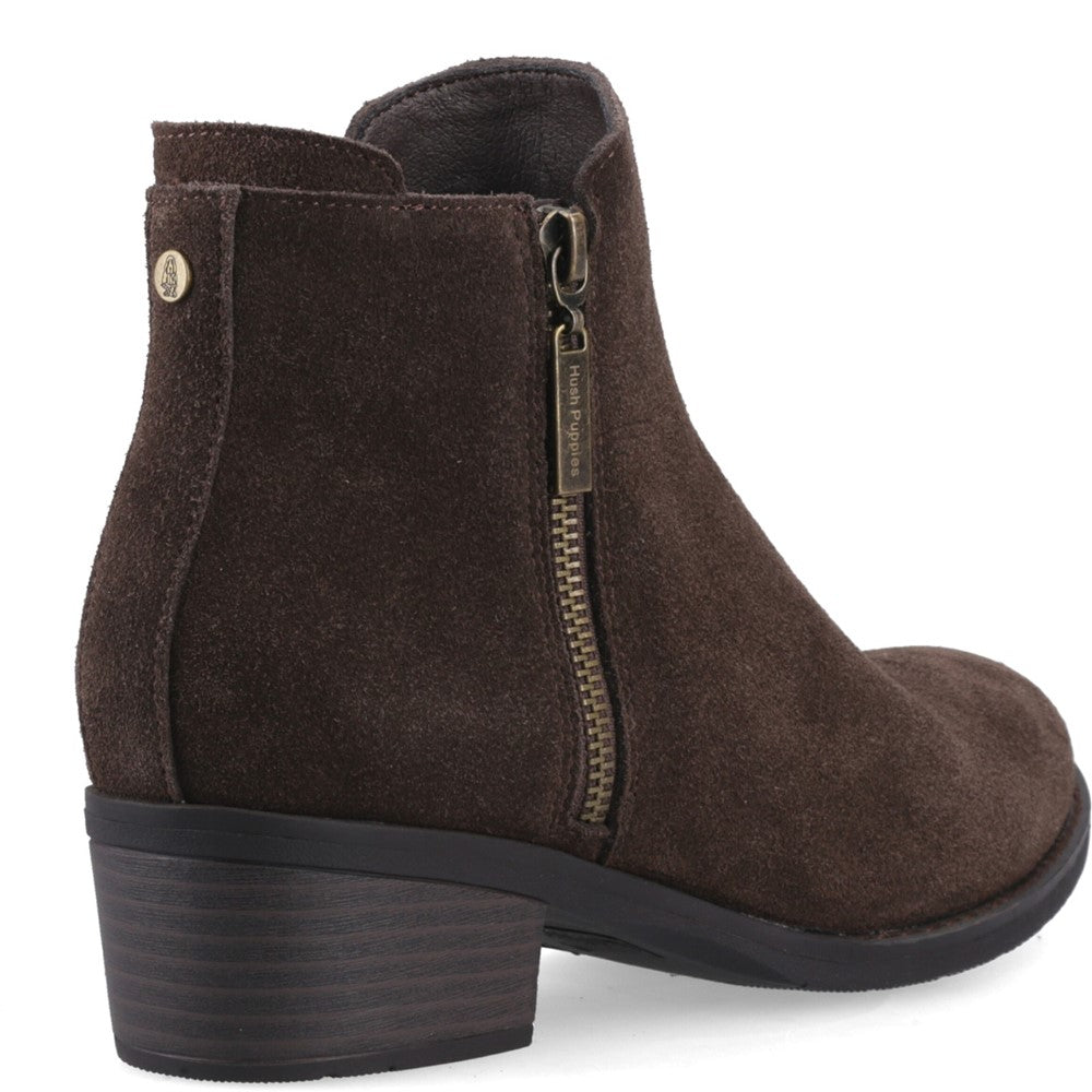 Hush Puppies Ingrid Zip Boot