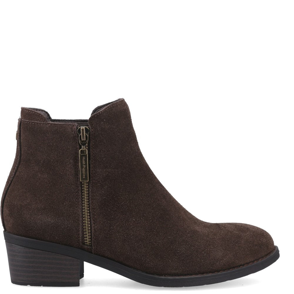Hush Puppies Ingrid Zip Boot