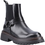 Hush Puppies Raye Buckle Boot Leather