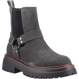 Hush Puppies Raye Buckle Boot Suede