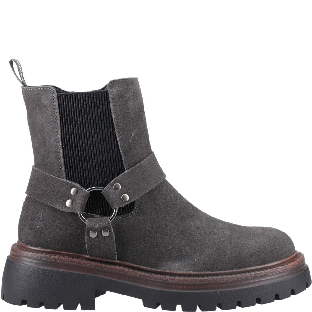 Hush Puppies Raye Buckle Boot Suede