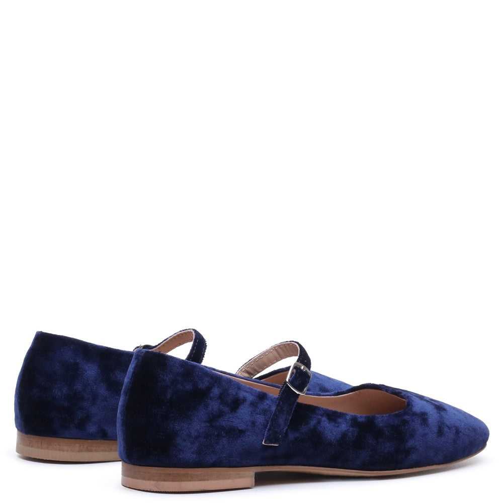 Hush Puppies Pasha Velvet Ballerinas