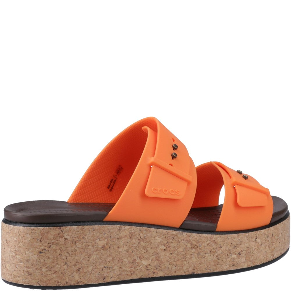 Crocs Brooklyn Buckle Low Wedge