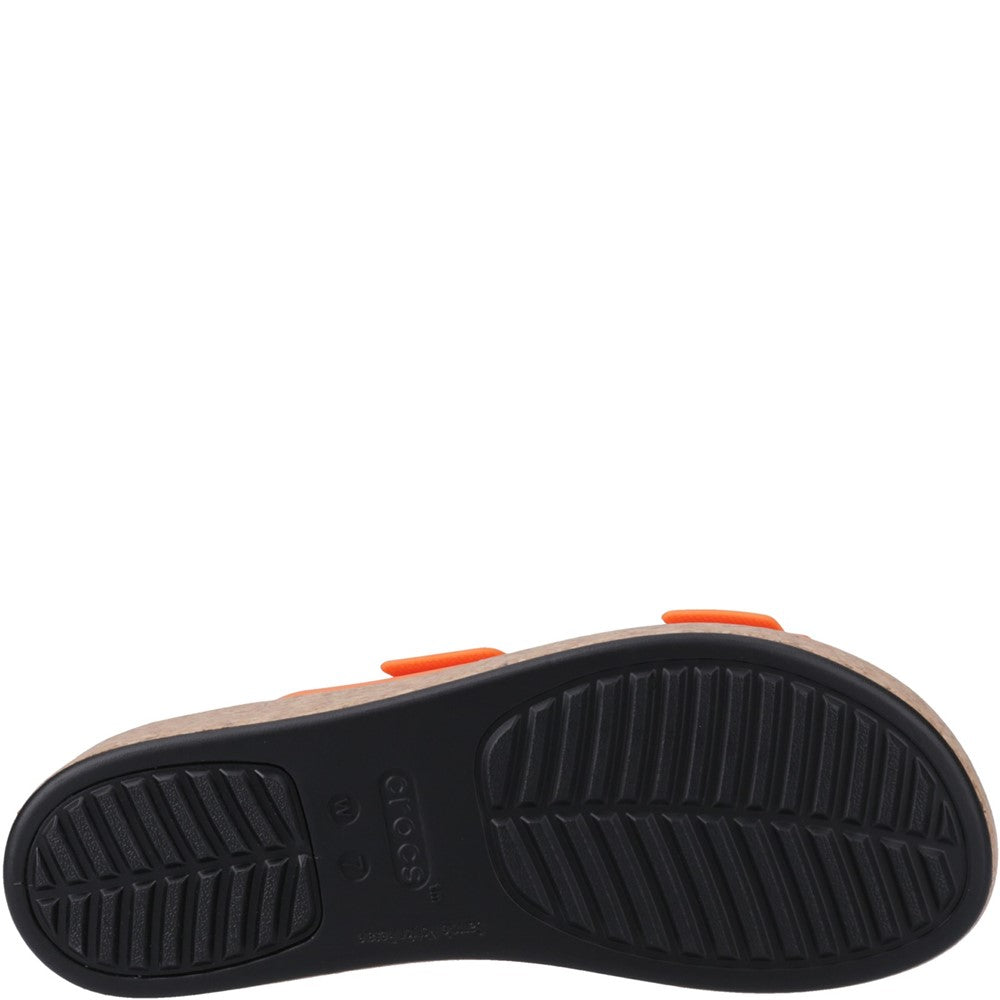 Crocs Brooklyn Buckle Low Wedge