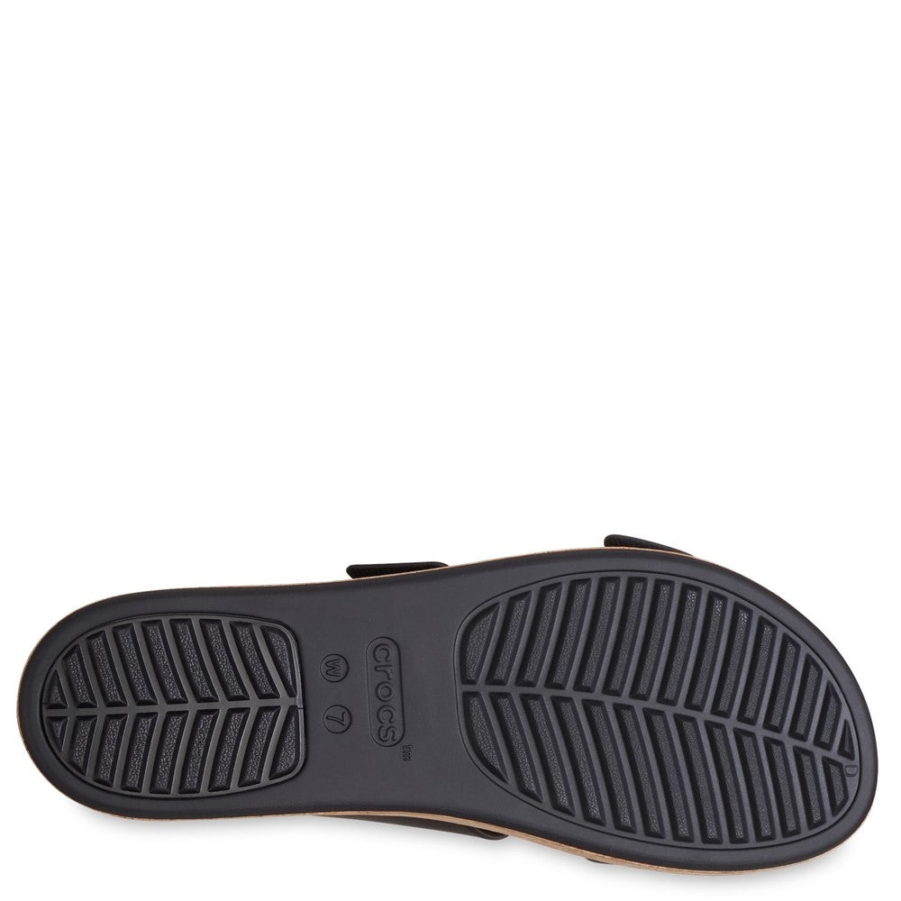 Crocs Brooklyn Buckle Low Wedge