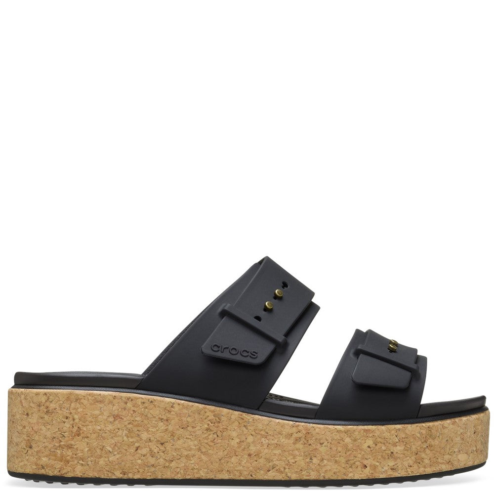 Crocs Brooklyn Buckle Low Wedge