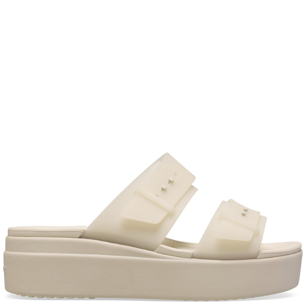 Crocs Brooklyn Buckle Low Wedge