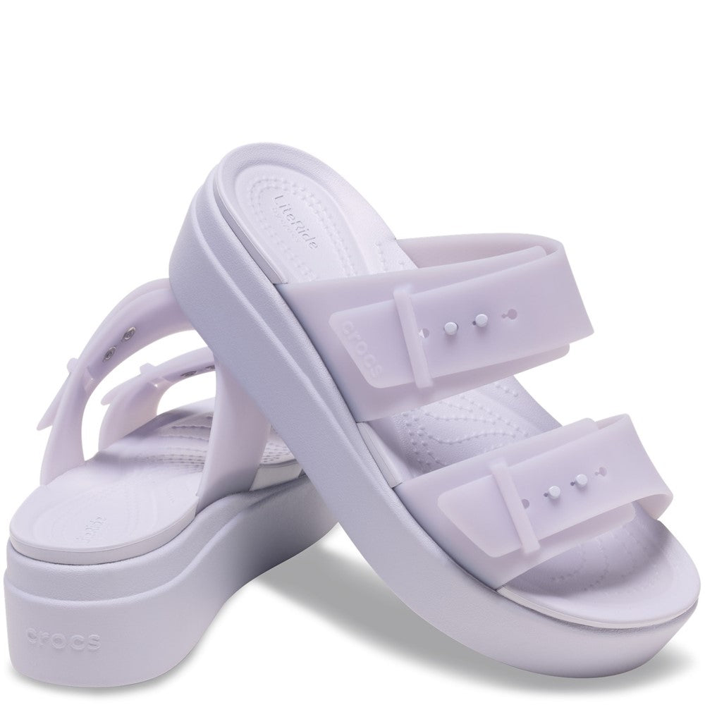 Crocs Brooklyn Buckle Low Wedge