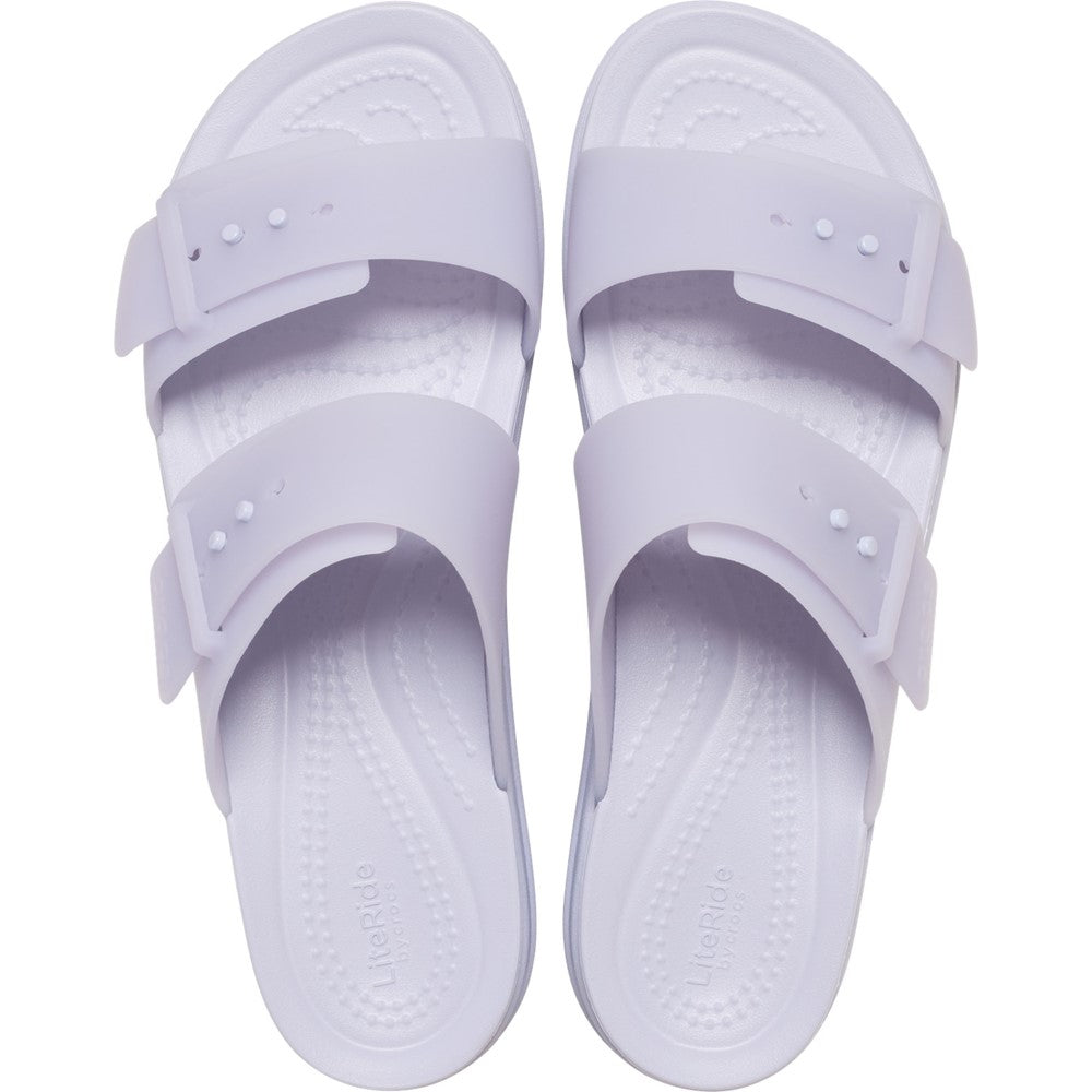 Crocs Brooklyn Buckle Low Wedge