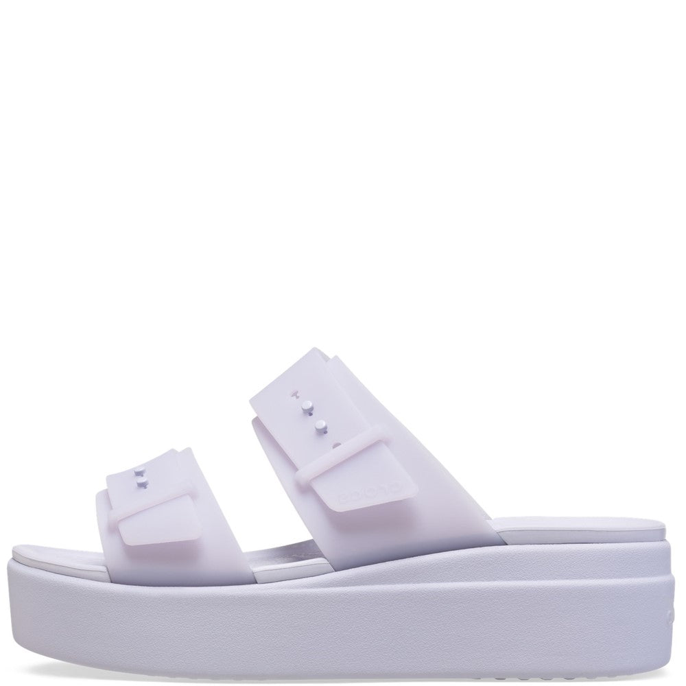 Crocs Brooklyn Buckle Low Wedge