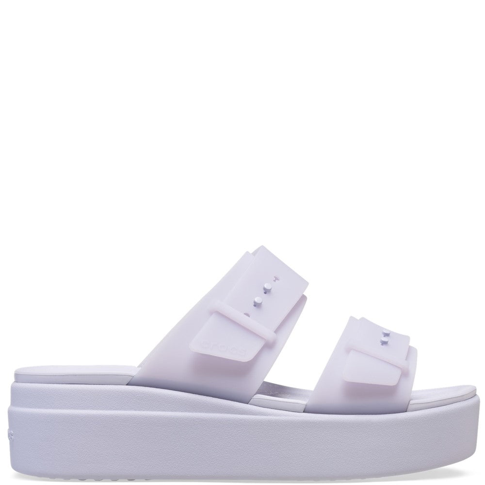 Crocs Brooklyn Buckle Low Wedge