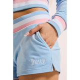 Juicy Couture Velour Stripe Booty Shorts