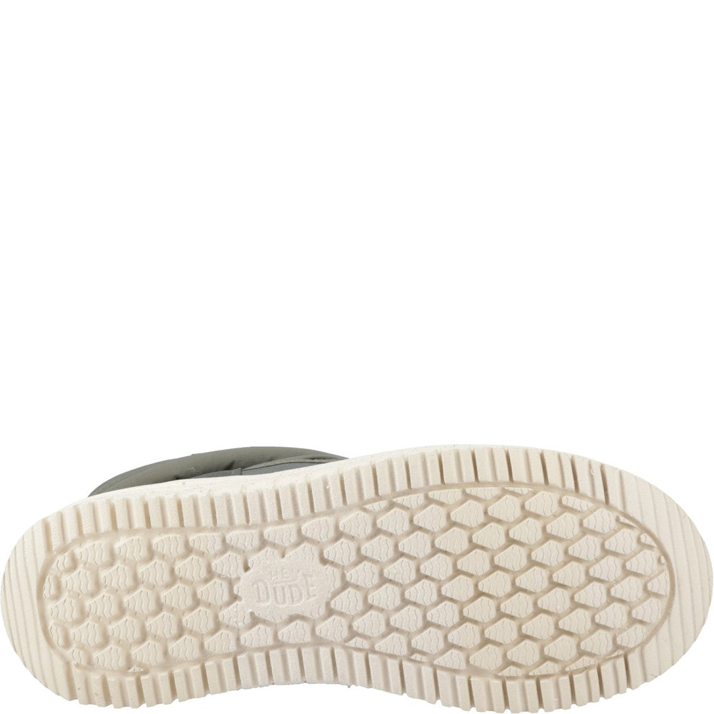 HEYDUDE Camden Cuff Nylon Quilt Boot