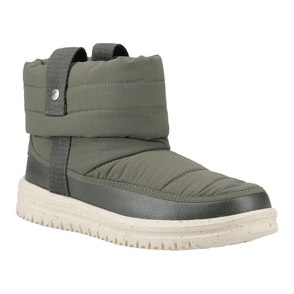 HEYDUDE Camden Cuff Nylon Quilt Boot