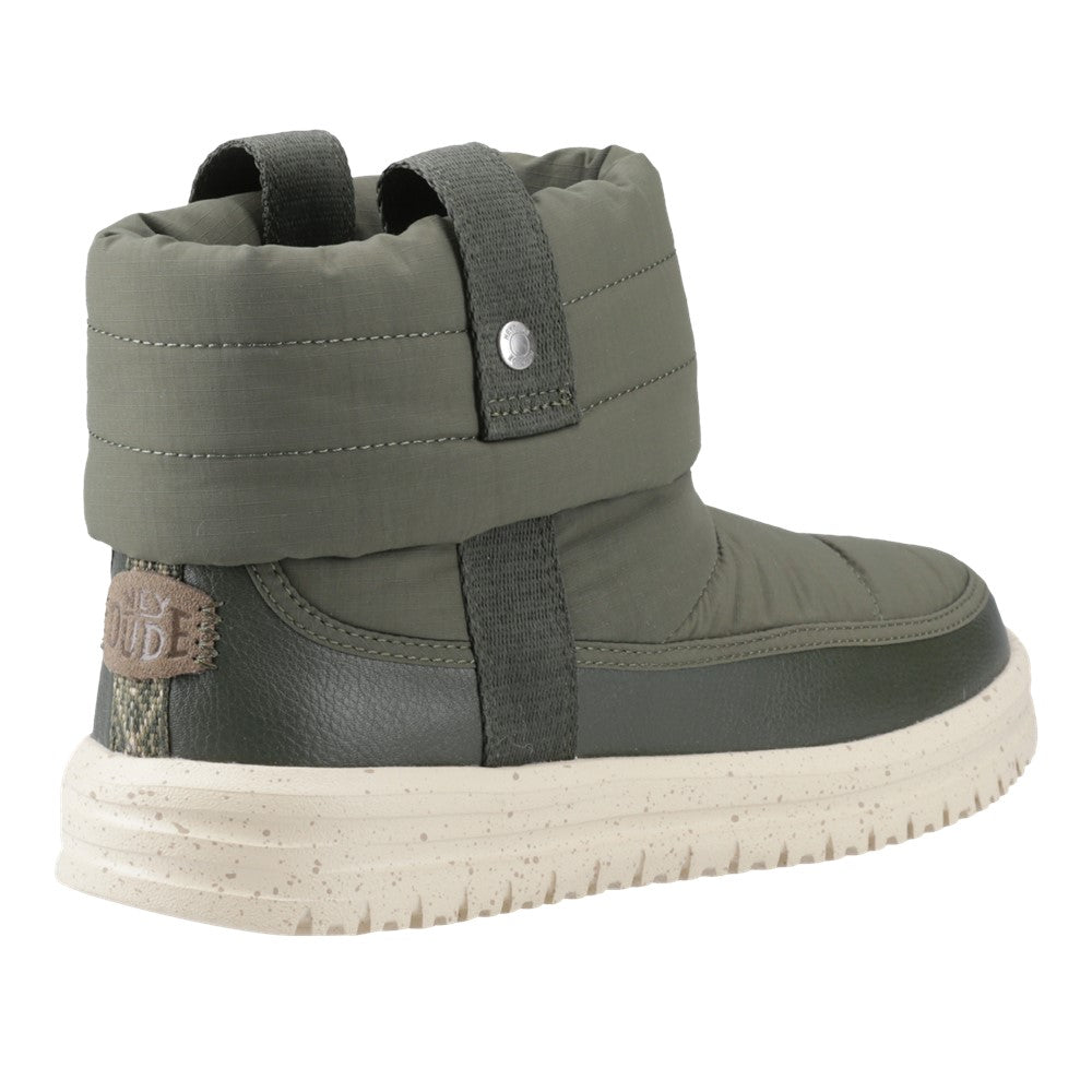 HEYDUDE Camden Cuff Nylon Quilt Boot