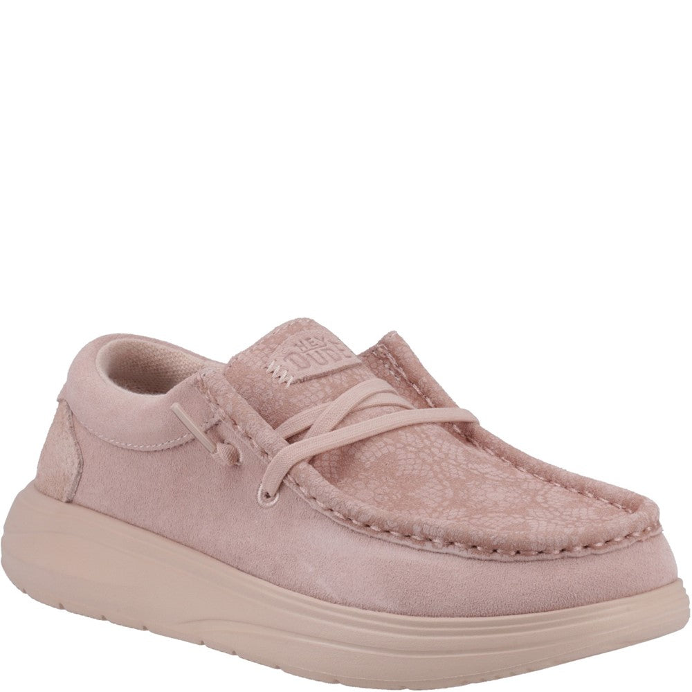 HEYDUDE Wendy COMF Lace Print Slip on Shoe