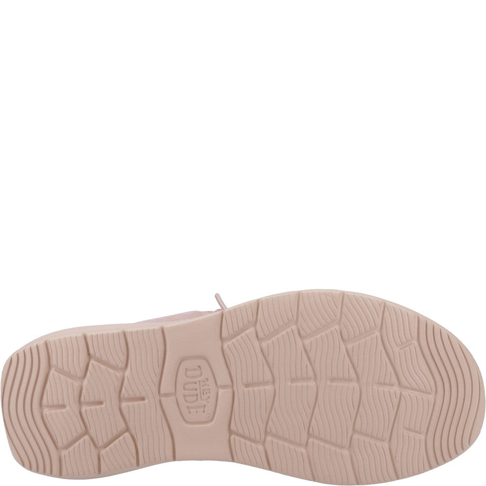 HEYDUDE Wendy COMF Lace Print Slip on Shoe