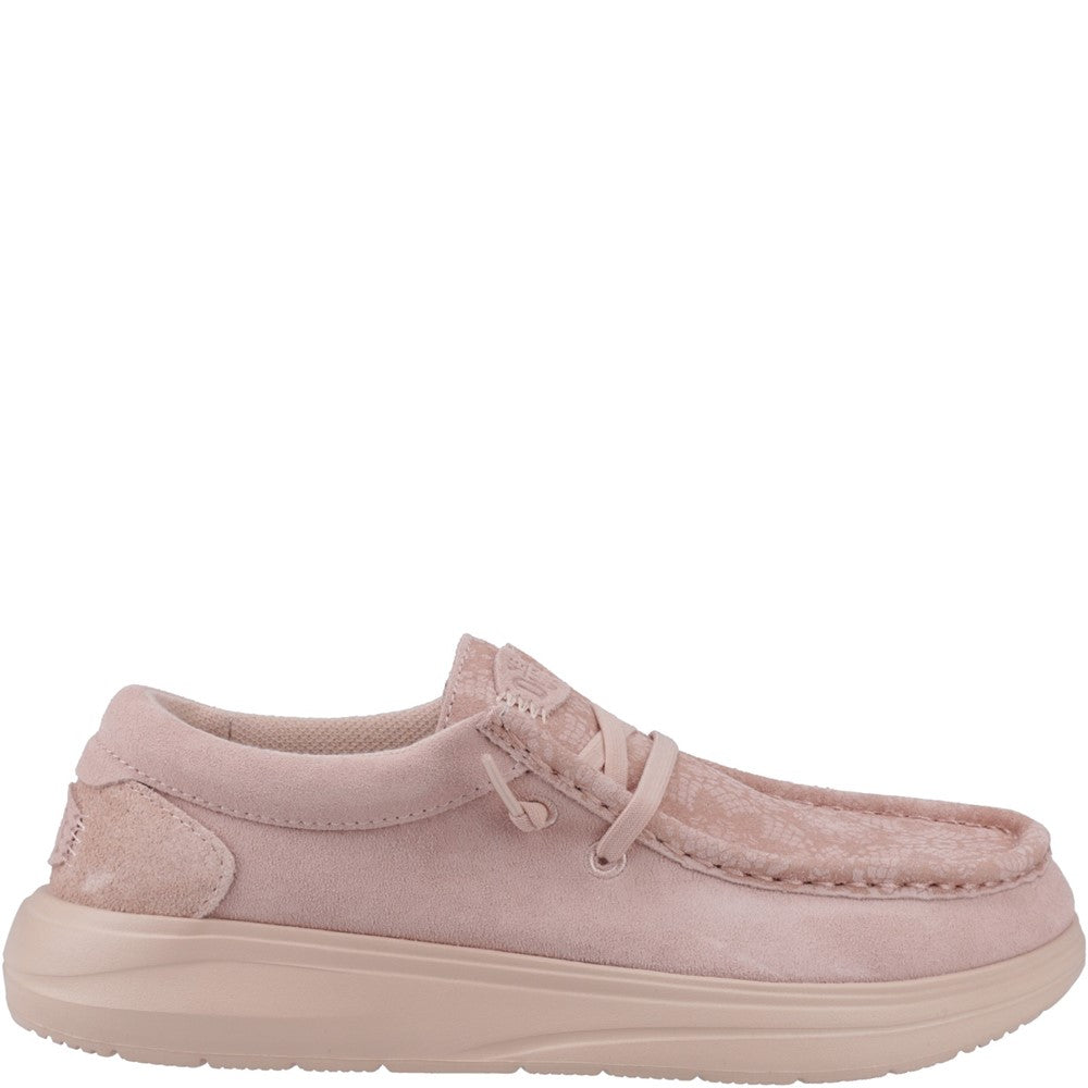HEYDUDE Wendy COMF Lace Print Slip on Shoe