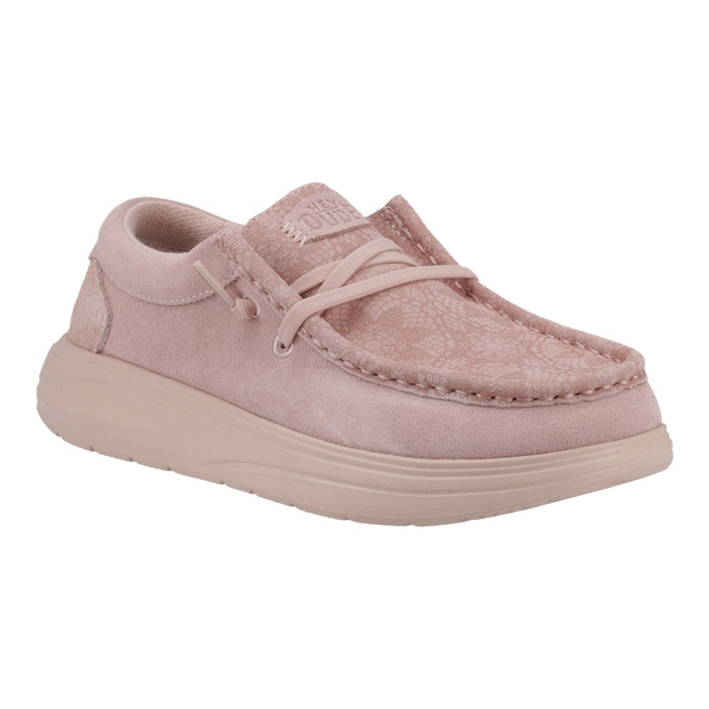 HEYDUDE Wendy COMF Lace Print Slip on Shoe