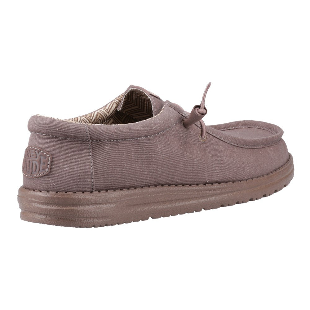 HEYDUDE Wally Stretch Canvas Slip on Shoe