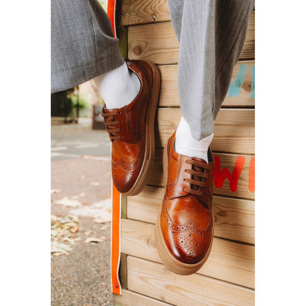 Base London Clapton Brogue Trainers