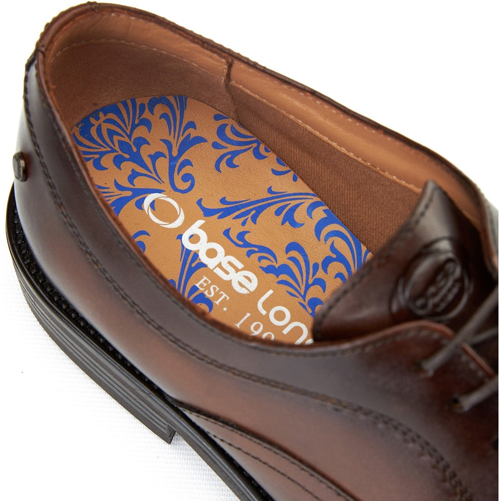 Base London Lapel Toe Cap Shoes