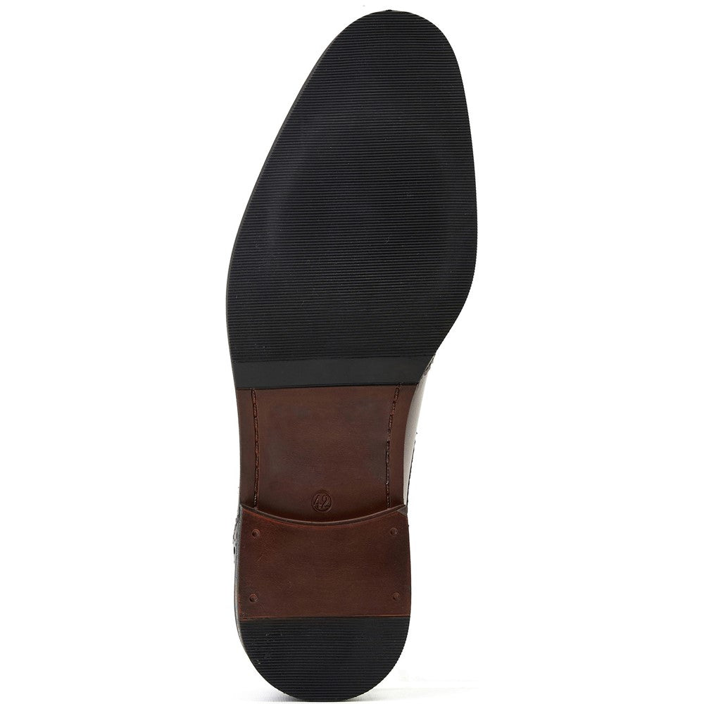 Base London Taper Double Monk Shoes