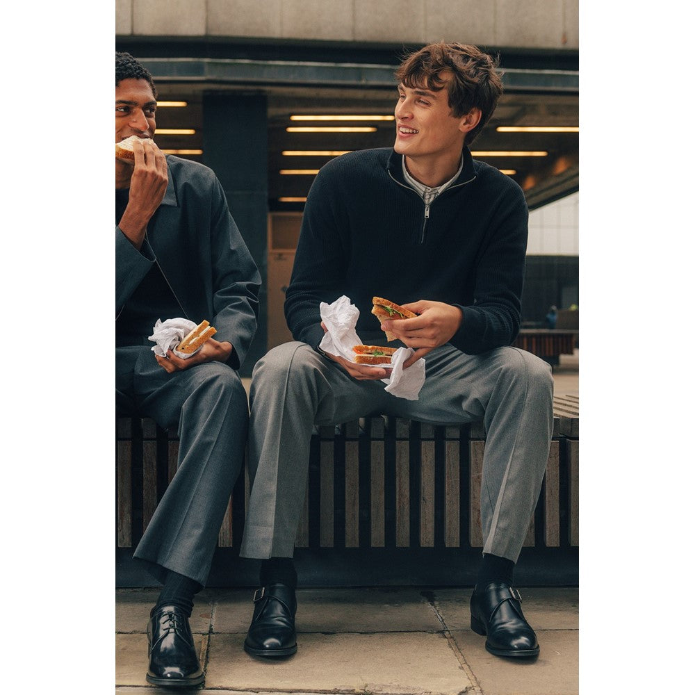 Base London Faraday Single Monk Shoes