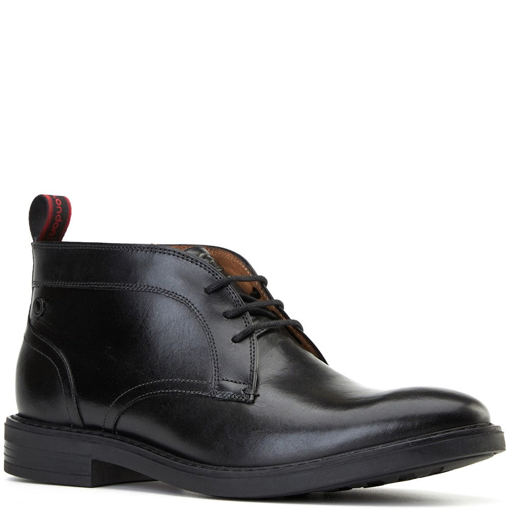 Base London Lincoln Leather Chukka Boots