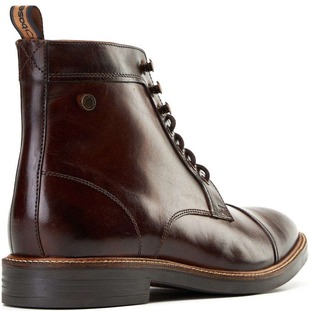 Base London Plymouth Toe Cap Boots