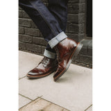 Base London Plymouth Toe Cap Boots