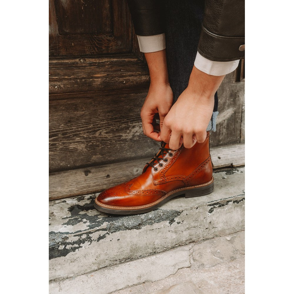 Base London Bristol Brogue Boots