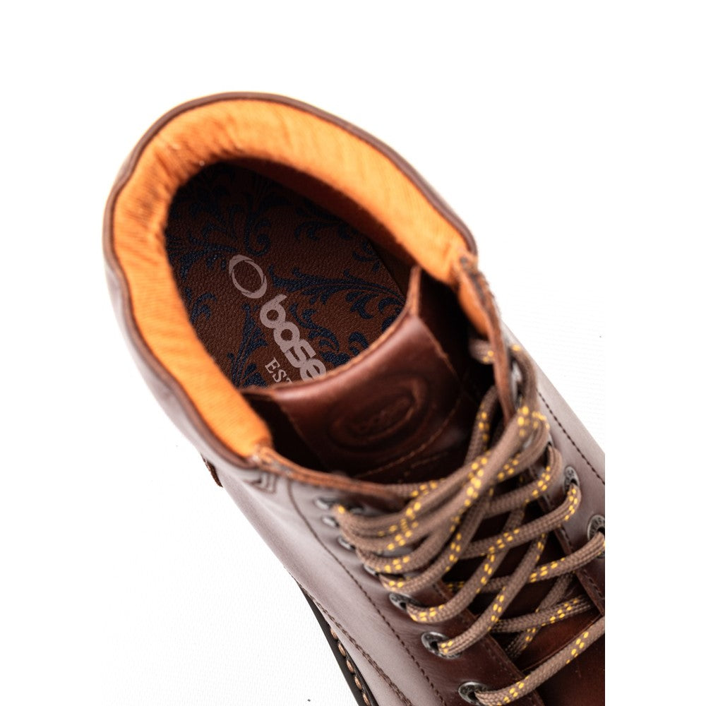 Base London Nickel 7 Eyelet Boots