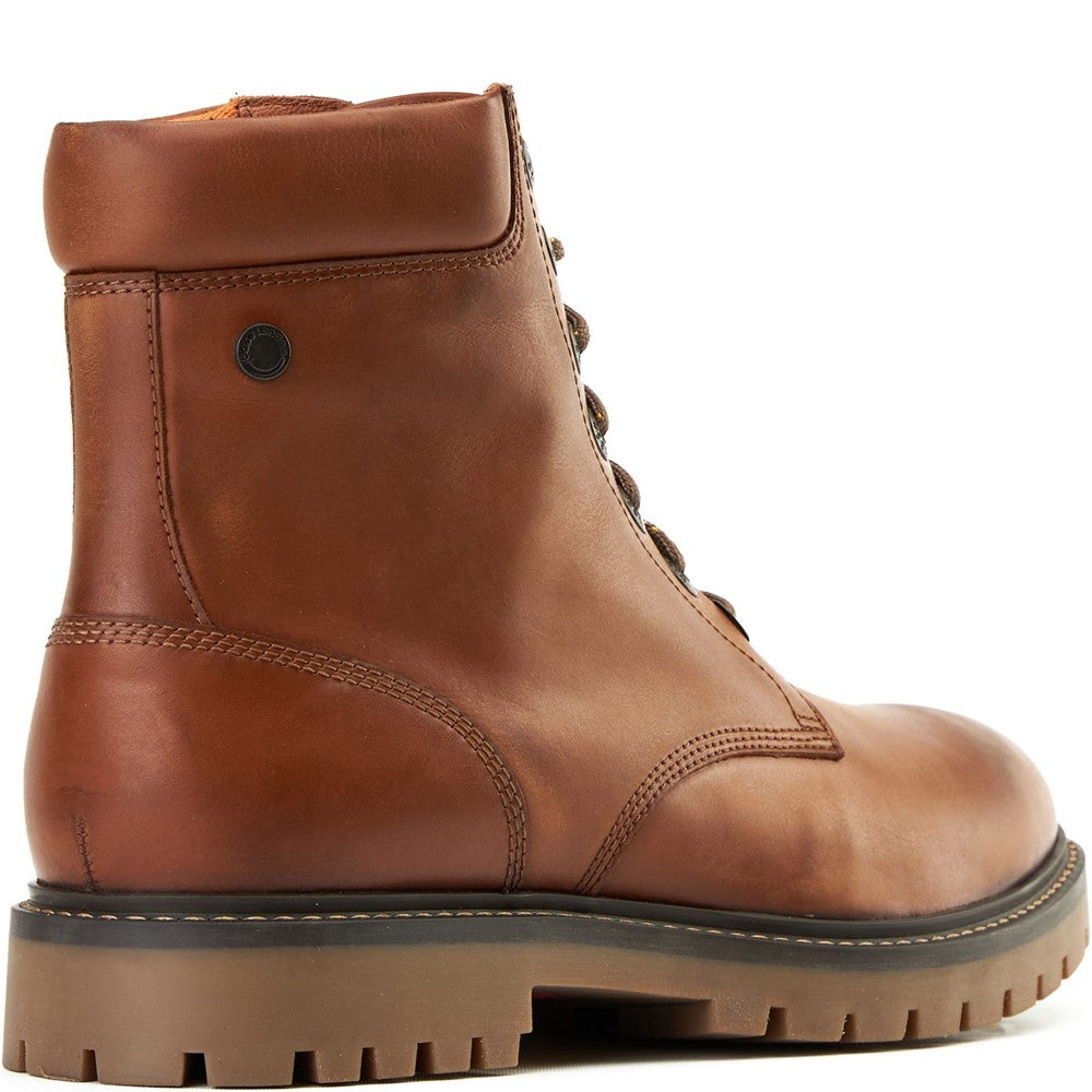 Base London Nickel 7 Eyelet Boots
