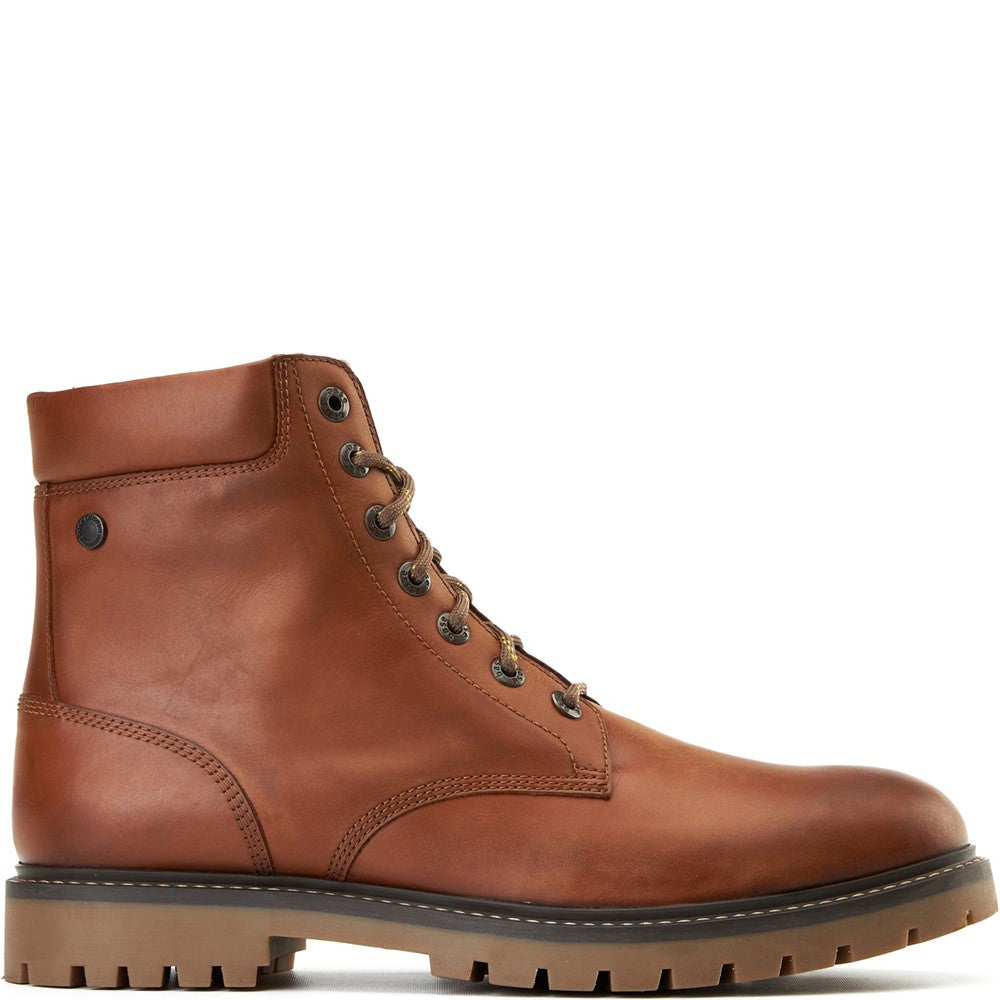 Base London Nickel 7 Eyelet Boots