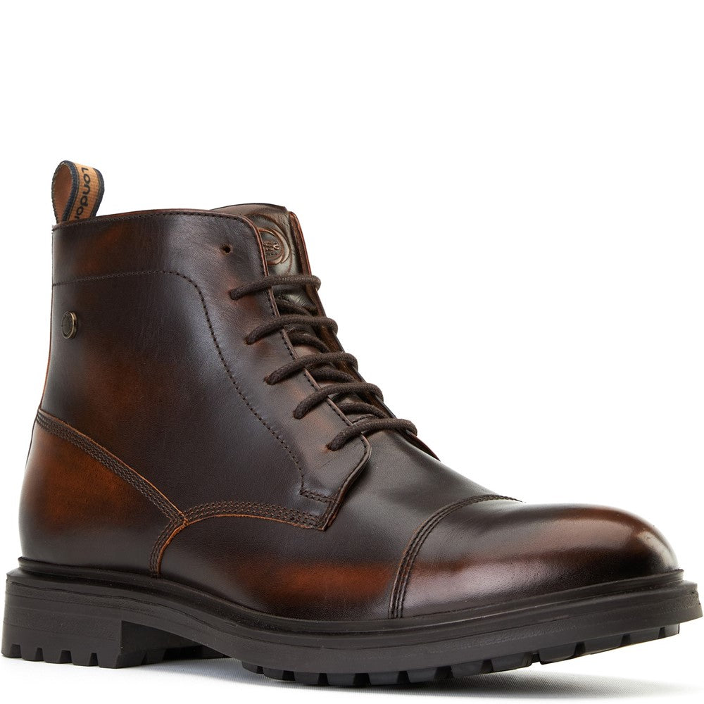 Base London Boulton Toe Cap Boots