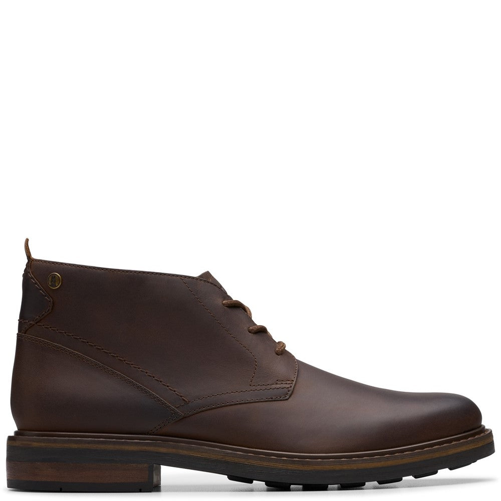 Clarks Newford Mid Boots Leather