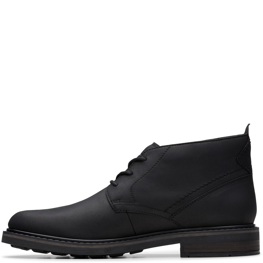 Clarks Newford Mid Boots Leather