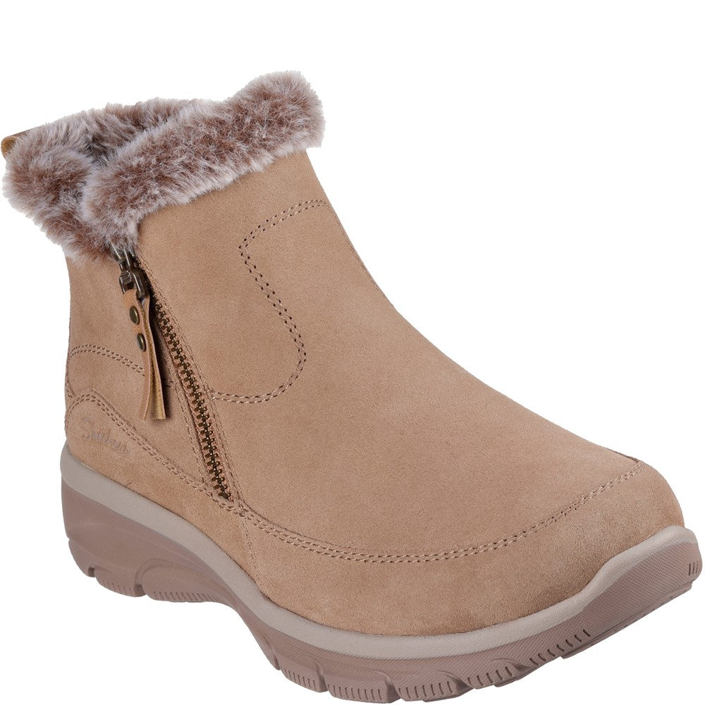Skechers Easy Going Cool Zip! Ankle Boots