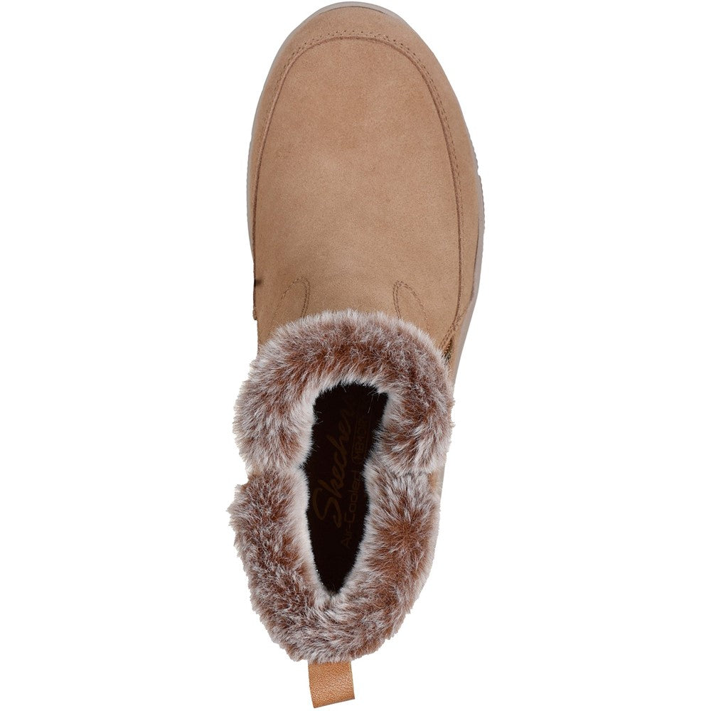 Skechers Easy Going Cool Zip! Ankle Boots