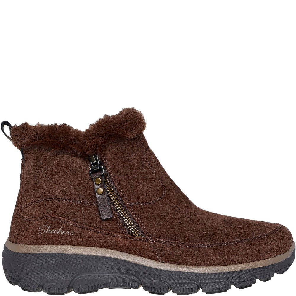 Skechers Easy Going - Cool Zip! Ankle Boots
