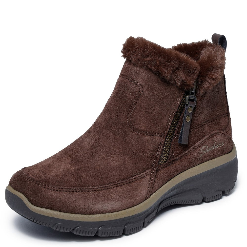 Skechers Easy Going - Cool Zip! Ankle Boots