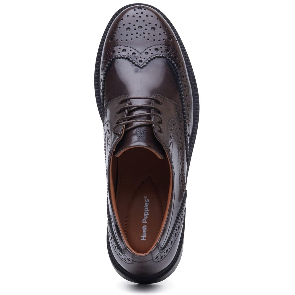 Hush Puppies Verity Hi-Shine Brogue